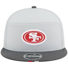 New Era San Francisco 49ers 2025 Training Split Panel 9FIFTY Snapback-Gray product image 1, provided for visual reference