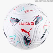 Puma Stellar Match La Liga FIFA Quality Soccer Ball 26/27 - White/Multi color product image 1, provided for visual reference