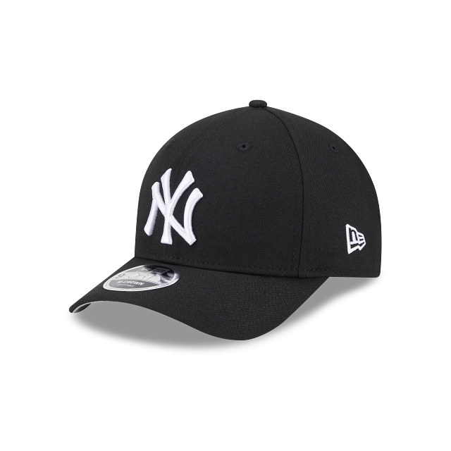 New New York Yankees 9FORTY M-Crown Adjustable Hat-Black on White product image 4, provided for visual reference and product