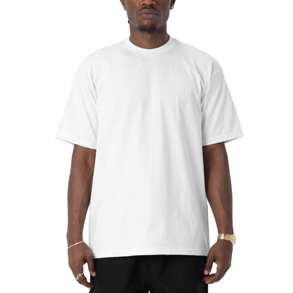 Pro Club T-Shirt-White product image 2, provided for visual reference and product detail review