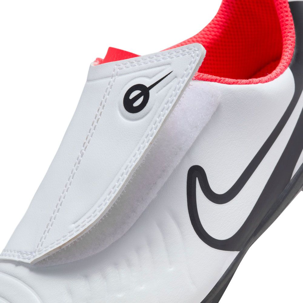 Nike Jr. Tiempo Legend 10 Club-White/Red/Black product image 4, provided for visual reference and product detail review