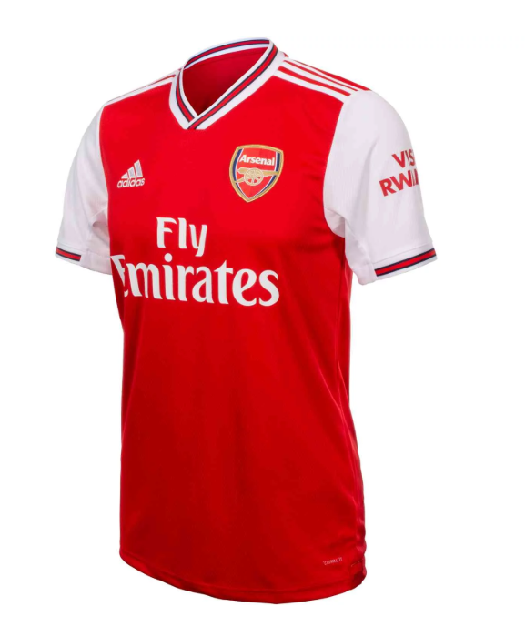Adidas Men Arsenal FC Home Jersey 19/20 - Scarlet product image 3, provided for visual reference and product detail review