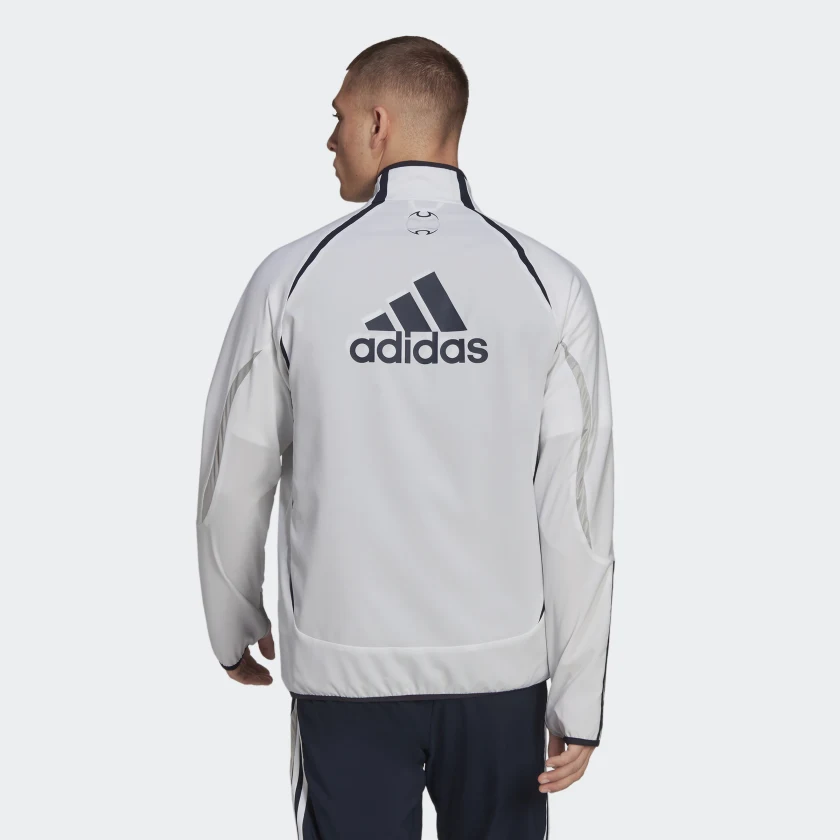 Adidas Real Madrid Teamgeist Woven Jacket product image 2, provided for visual reference and product detail review