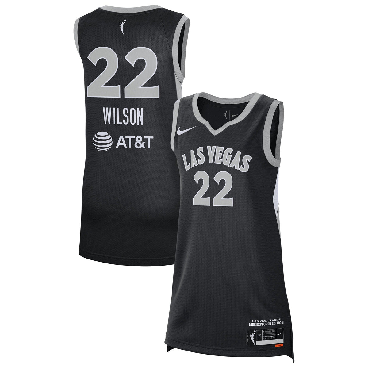 WNBA Gear Nike Jersey - A'Ja Wilson - Unisex product image 2, provided for visual reference and product detail review