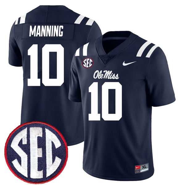 Eli Manning Ole Miss Rebels Jersey - Navy product image 1