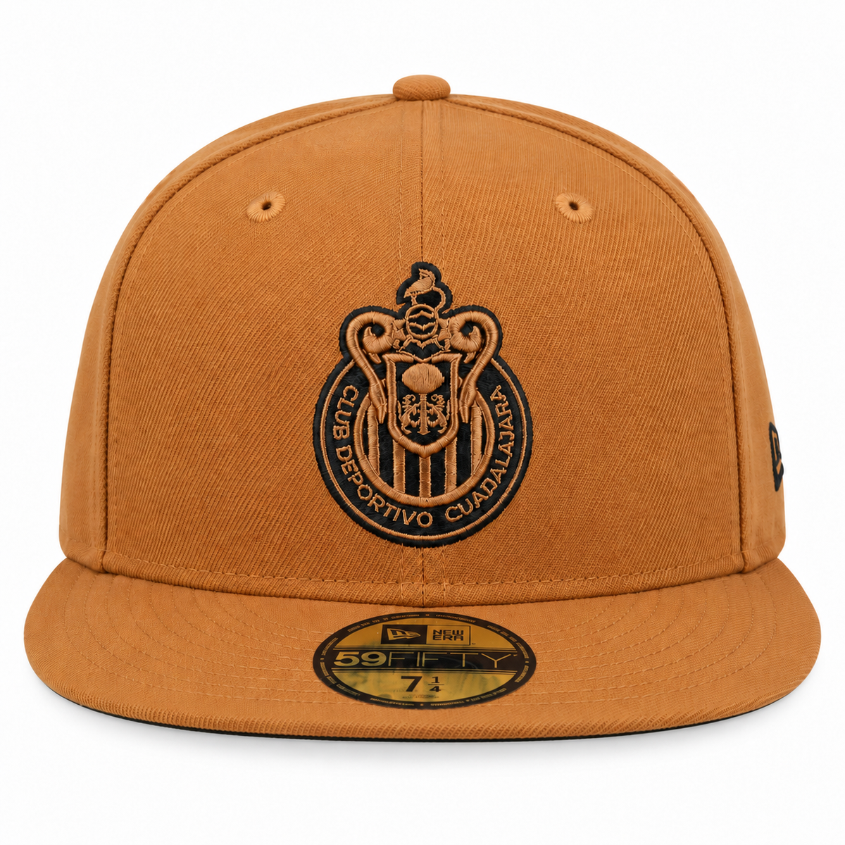 New Era Chivas De Guadalajara 59Fifty Fitted Hat - Bronze/Black product image 2, provided for visual reference and product