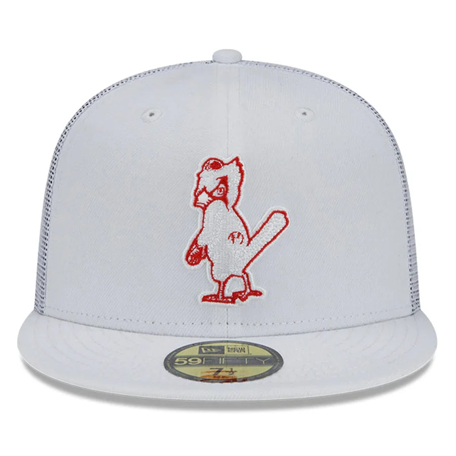 St. Louis Cardinals New Era 2022 Batting Practice 59FIFTY Fitted Hat - White product image 2, provided for visual reference