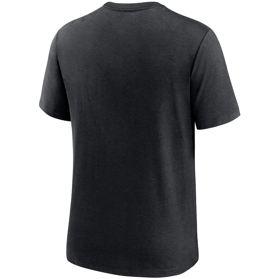 Nike San Francisco Giants Cooperstown Nickname Tri-Blend T-Shirt - Heather Black product image 2, provided for visual
