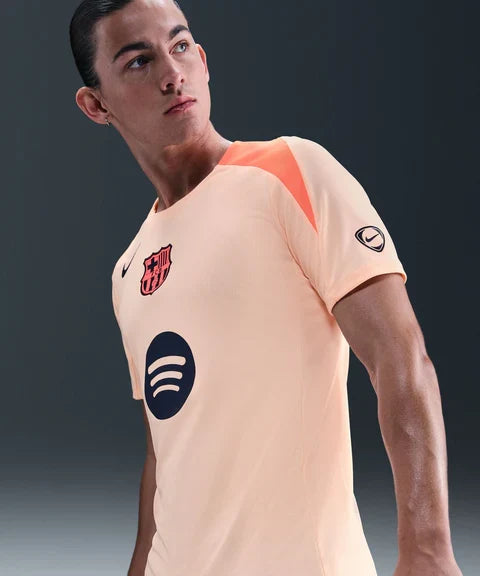 Nike Men FC Barcelona Strike Third Dri-FIT Soccer Top product image 2, provided for visual reference and product detail