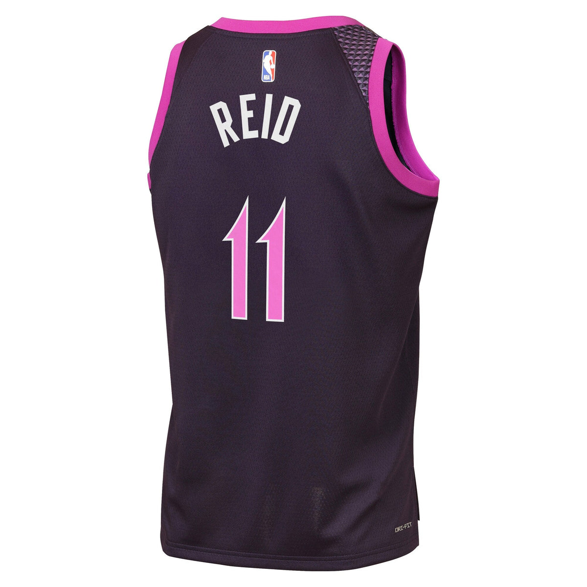 Minnesota Timberwolves Nike 2025/26 City Edition Swingman Jersey - Black - Naz Reid - Youth product image 4, provided for