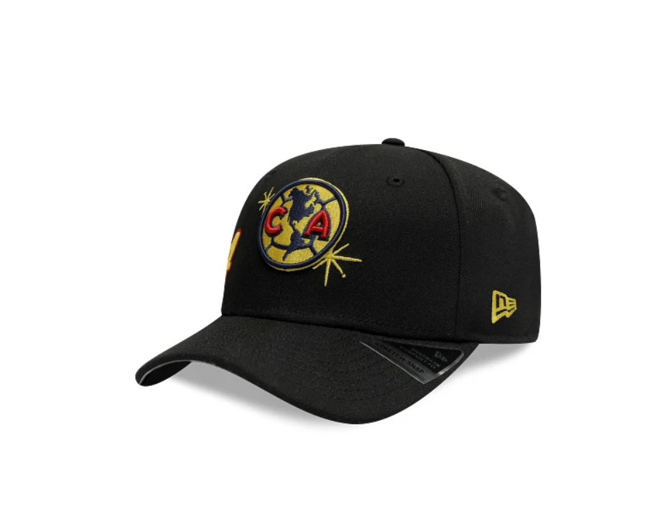 New Era Club America 9Seventy "America" Side Patch Strech-Snap - Black product image 3, provided for visual reference and