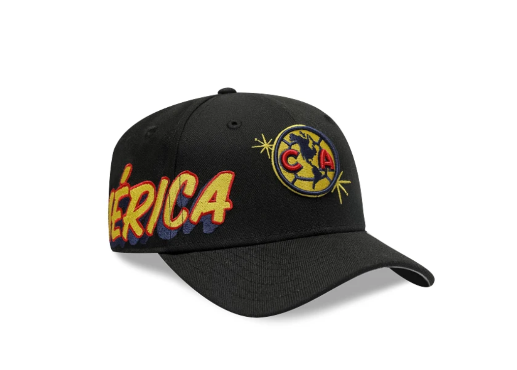New Era Club America 9Seventy "America" Side Patch Strech-Snap - Black product image 2, provided for visual reference and
