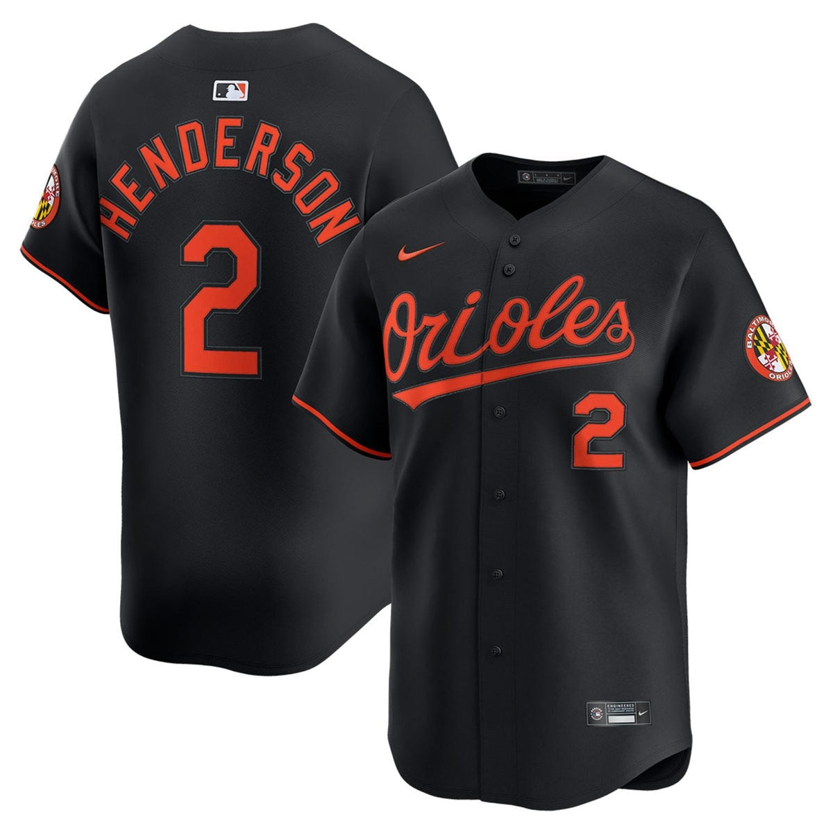 Gunnar Henderson Baltimore Orioles Alternate Limited Jersey product image 1