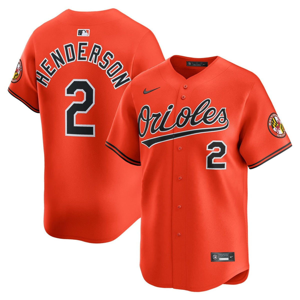 Gunnar Henderson Baltimore Orioles Alternate Limited Jersey product image 1