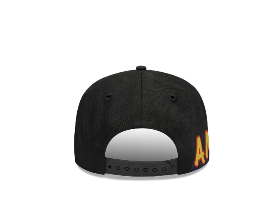 New Era Club America 9Seventy "America" Side Patch Strech-Snap - Black product image 5, provided for visual reference and