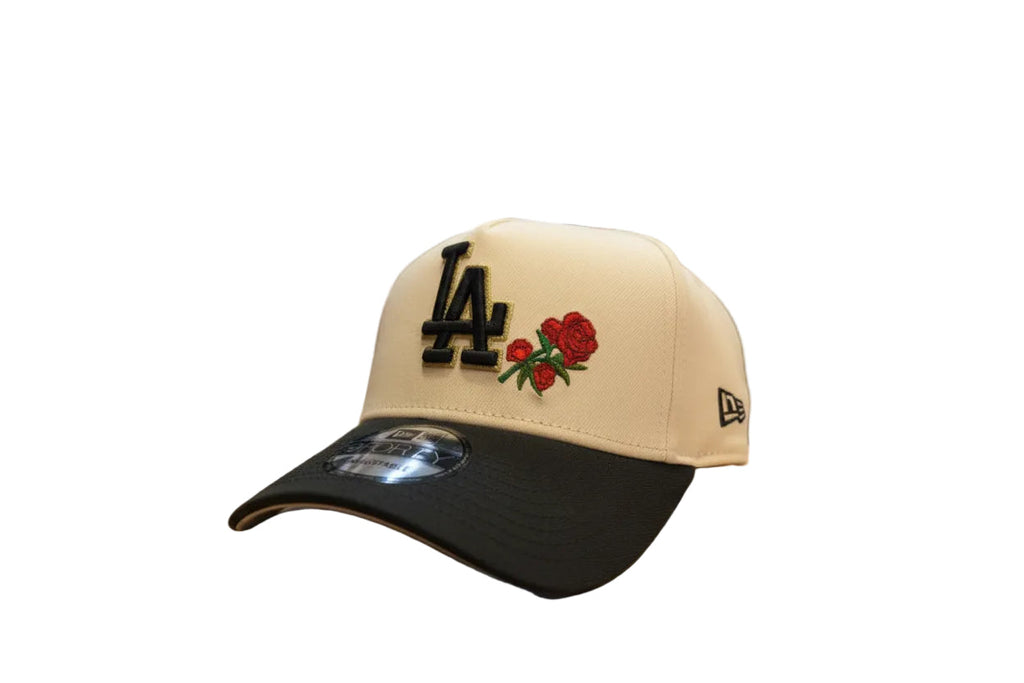 New Era Los Angeles Dodgers Rose chrome/black 40th anniversary patch product image 1, provided for visual reference and