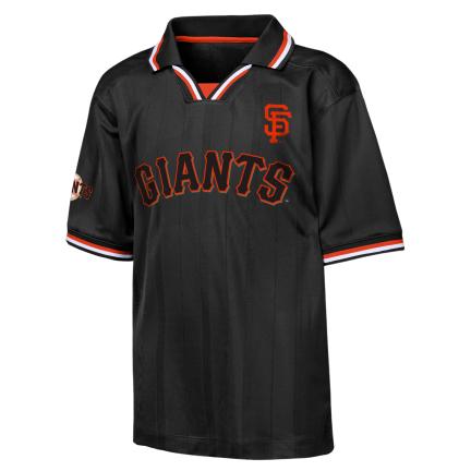 Youth San Francisco Giants Stadium Short Sleeve Fashion Collar Jersey product image 1, provided for visual reference and