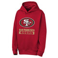 Youth San Francisco 49ers Back to Basics Hoodie product image 1, provided for visual reference and product detail review