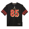 Toddler Nike George Kittle San Francisco 49ers Rivalry Jersey product image 1, provided for visual reference and product