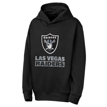Las Vegas Raiders Little Kids Back To Basics Fleece Hoodies product image 1, provided for visual reference and product