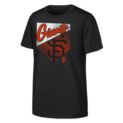 Youth San Francisco Giants Prime Plate SS T-Shirt product image 1, provided for visual reference and product detail review