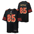 Nike Youth San Francisco 49ers George Kittle Rivalry Game Jersey-Black product image 1, provided for visual reference and