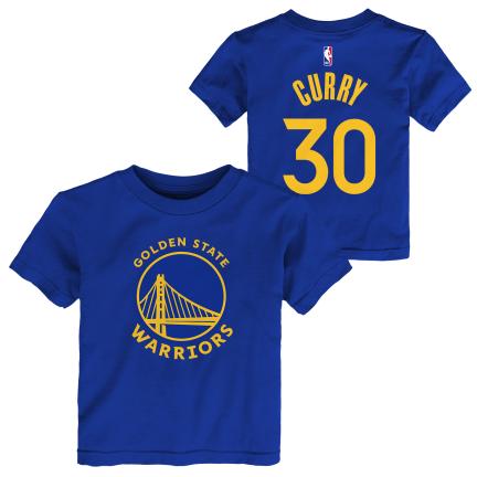 Toddlers Golden State Warriors Stephen Curry Logo SS T-Shirt product image 1, provided for visual reference and product