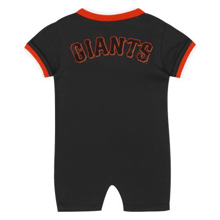 Infants San Francisco Giants PINCH SS COVERALL ONE PIECE product image 3, provided for visual reference and product detail