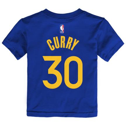 Toddlers Golden State Warriors Stephen Curry Logo SS T-Shirt product image 3, provided for visual reference and product