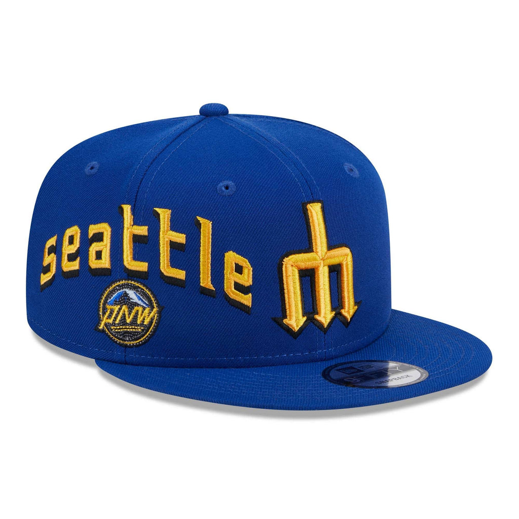 New Era Seattle Mariners City Connect Icon 9FIFTY Snapback Hat product image 1, provided for visual reference and product