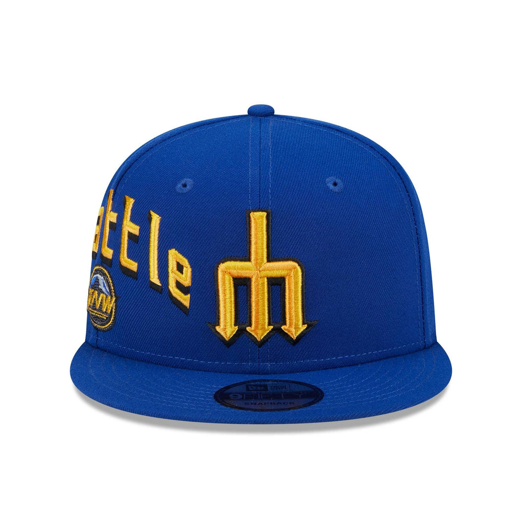 New Era Seattle Mariners City Connect Icon 9FIFTY Snapback Hat product image 2, provided for visual reference and product