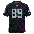 Nike Youth Las Vegas Raiders Brock Bowers #89 Game Jersey - Black product image 1, provided for visual reference and product