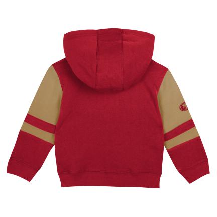 Infants San Francisco 49ers Stadium Full Zip Jacket product image 2, provided for visual reference and product detail review