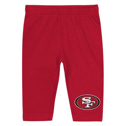 San Francisco 49ers Toddler Drive Stopper 2pc Fleece Set product image 3, provided for visual reference and product detail
