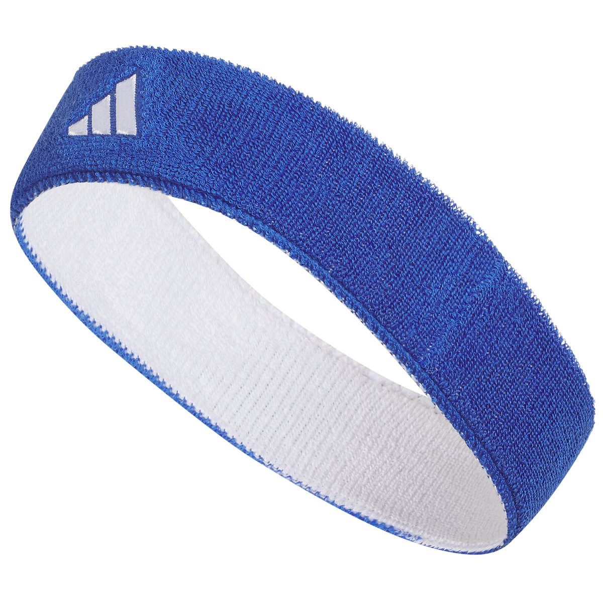 Adidas Interval 2.0 Reversible Headband - Blue/White product image 1, provided for visual reference and product detail review