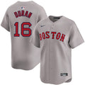 Jarren Duran Boston Red Sox Road Limited Jersey – Gray product image 1