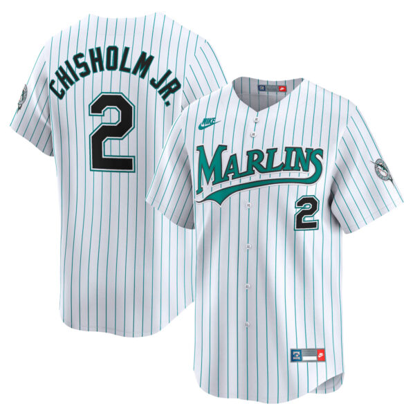 Jazz Chisholm Jr Miami Marlins Cooperstown Limited Jersey product image 1
