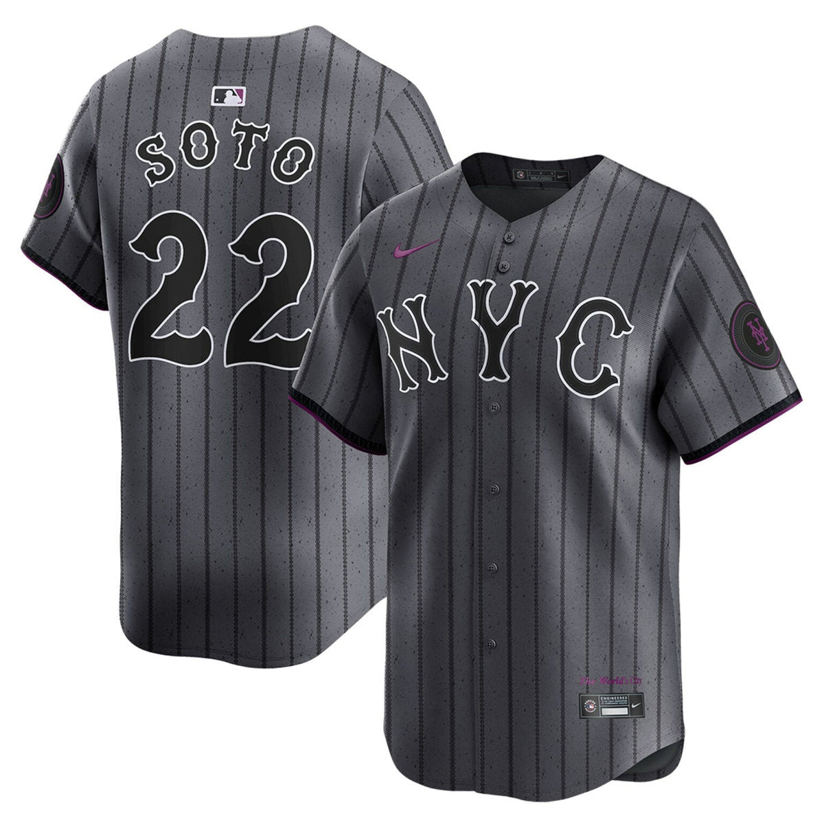 Juan Soto New York Mets Dark City Connect Limited Jersey – product image 1