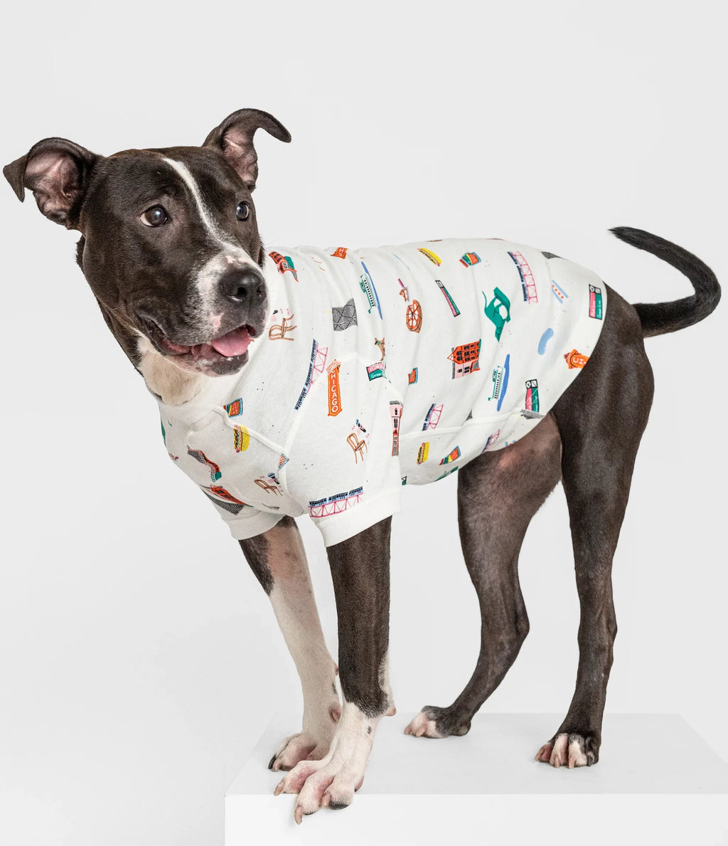 Chicago Goodnight Pet Pajamas product image 2, provided for visual reference and product detail review