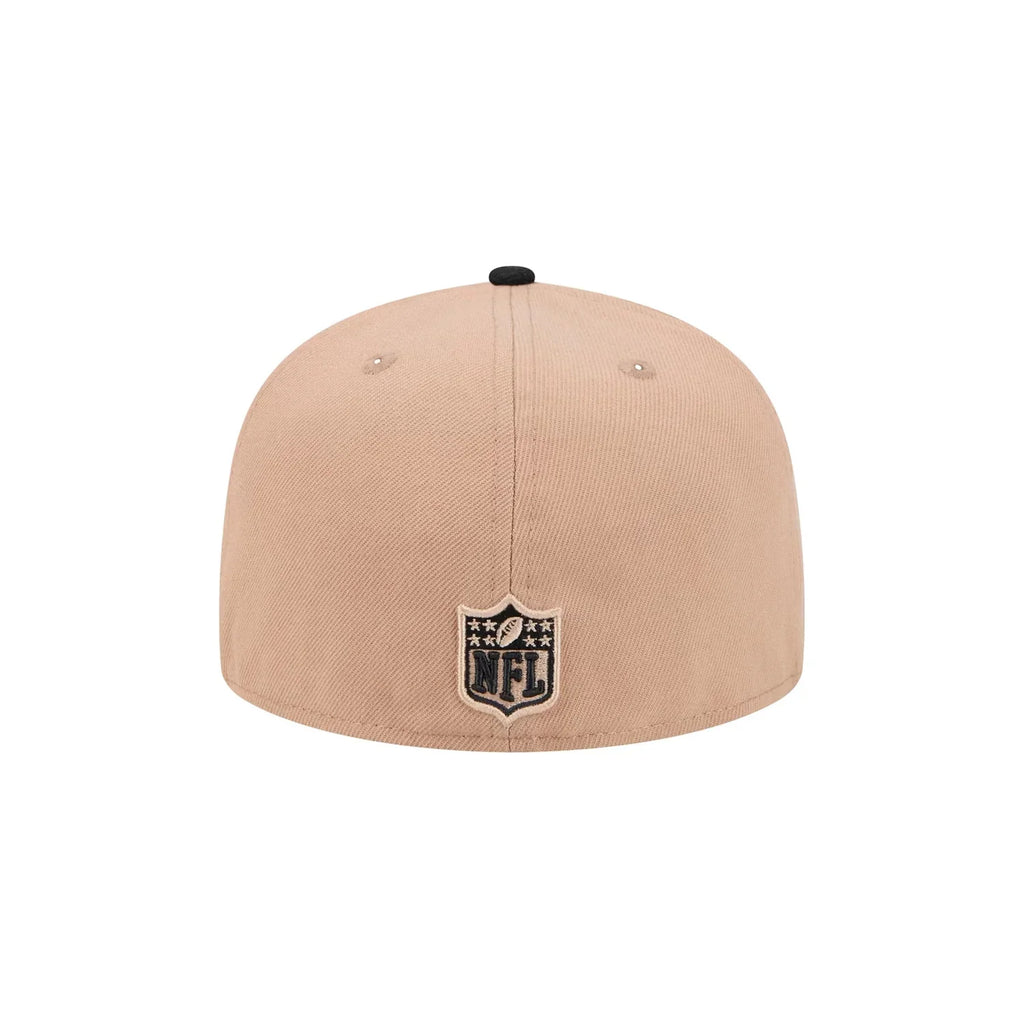 New Era Youth Las Vegas Raiders Main 59FIFTY Fitted Hat product image 4, provided for visual reference and product detail