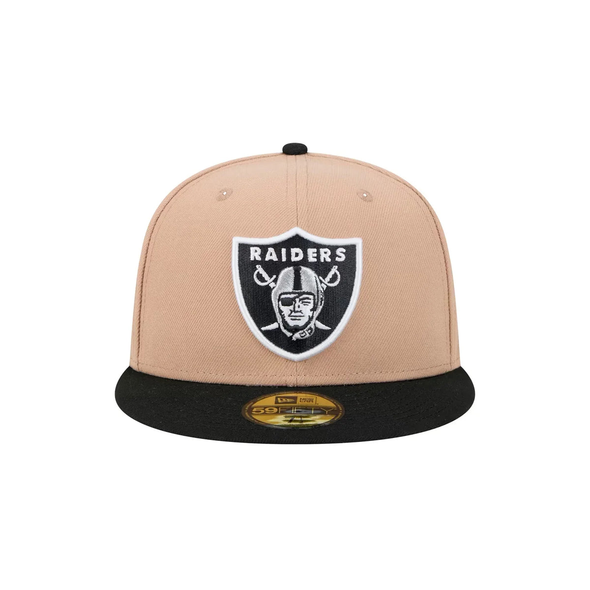 New Era Youth Las Vegas Raiders Main 59FIFTY Fitted Hat product image 3, provided for visual reference and product detail