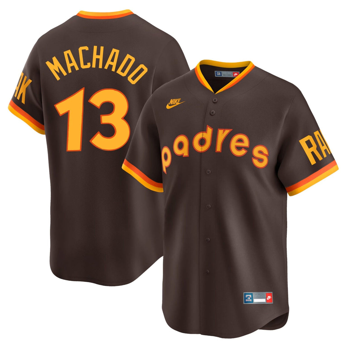 Manny Machado San Diego Padres Cooperstown Limited Jersey – product image 1