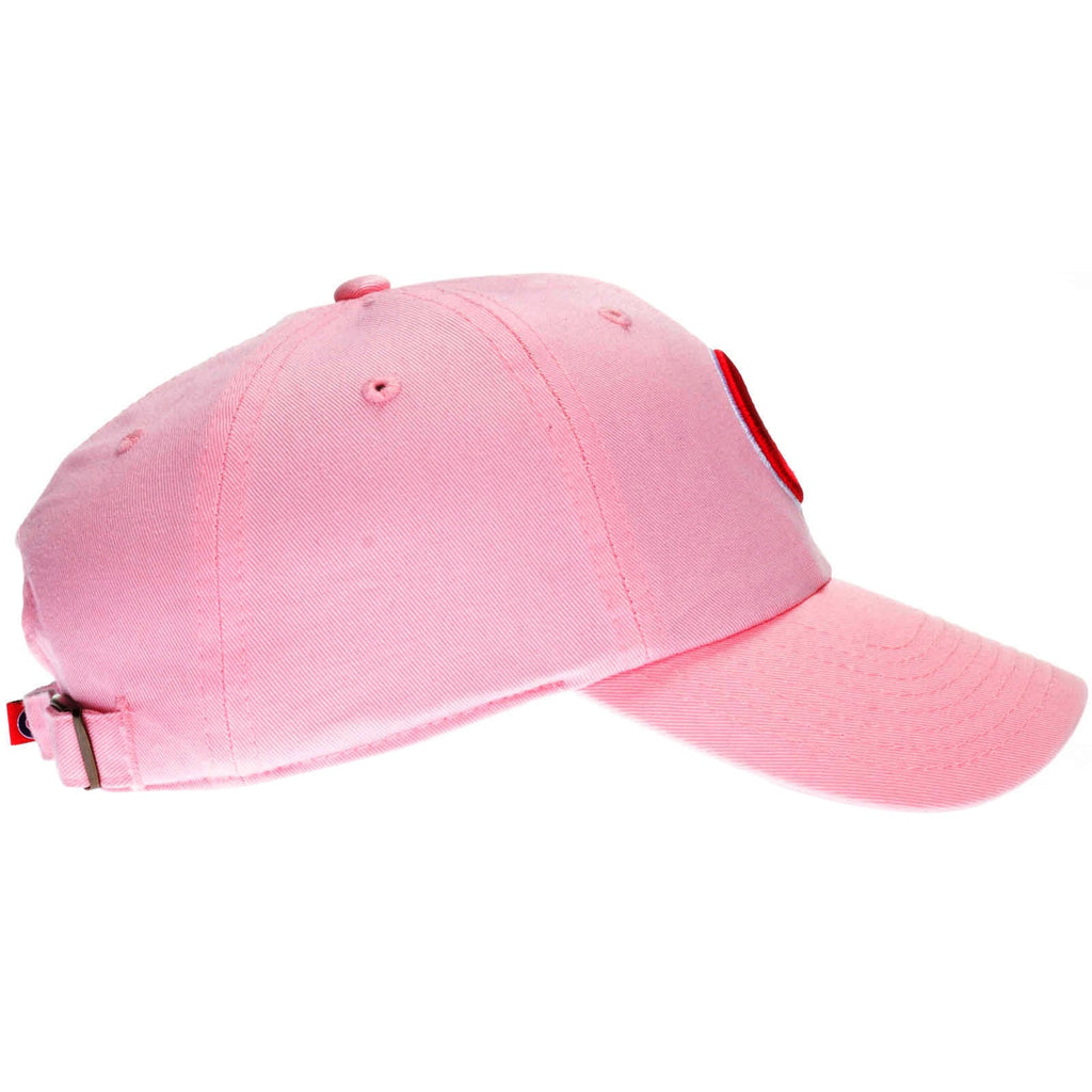 Chicago Cubs Toddler Pink Logo Adjustable Hat product image 4, provided for visual reference and product detail review