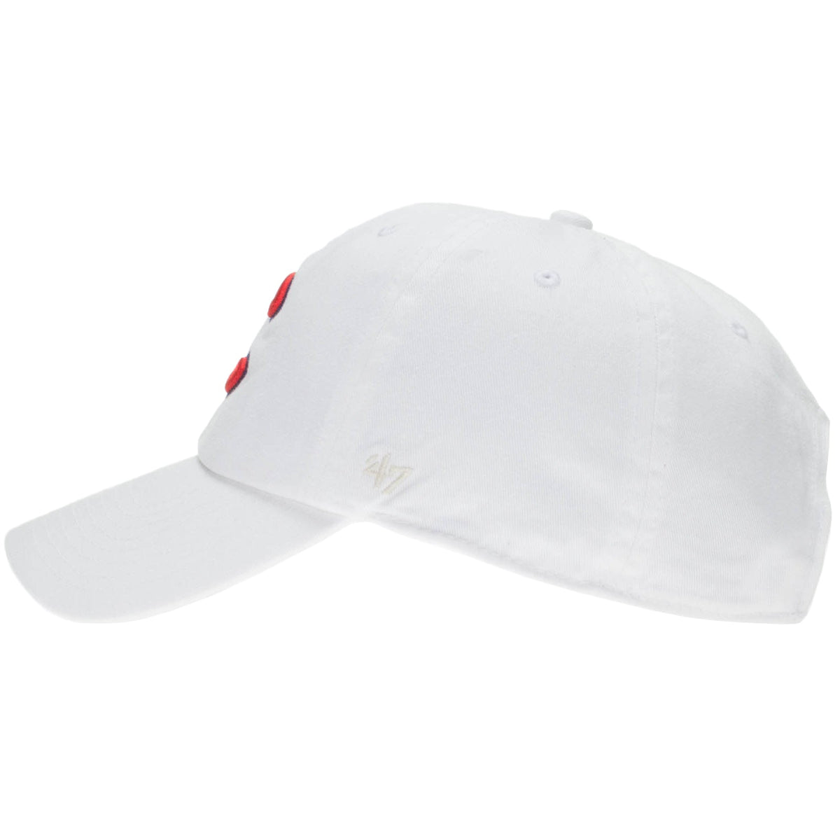 Chicago Cubs White Logo Clean-Up Adjustable Hat product image 3, provided for visual reference and product detail review