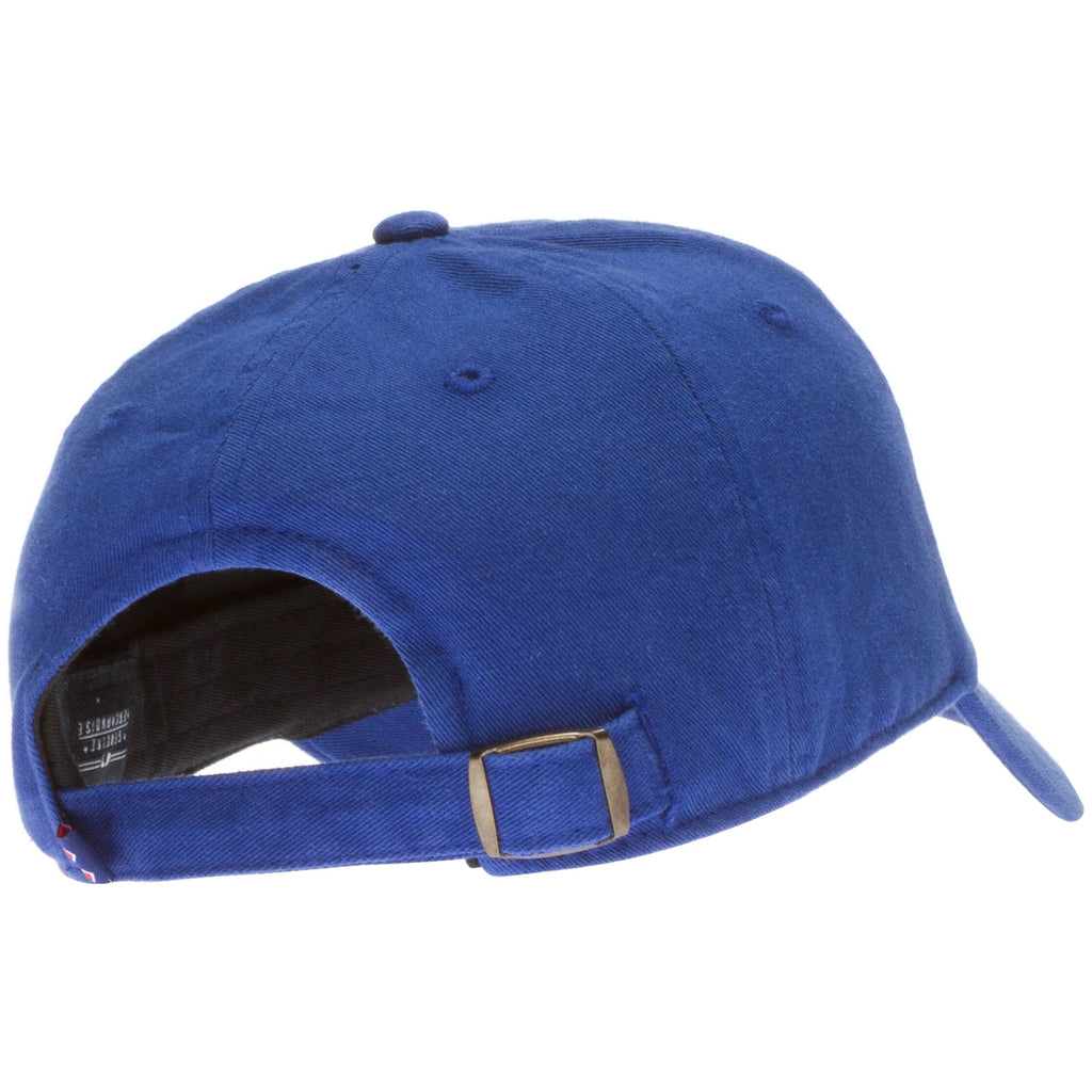 Chicago Cubs Logo Royal 47' Clean Up Adjustable Hat product image 2, provided for visual reference and product detail review
