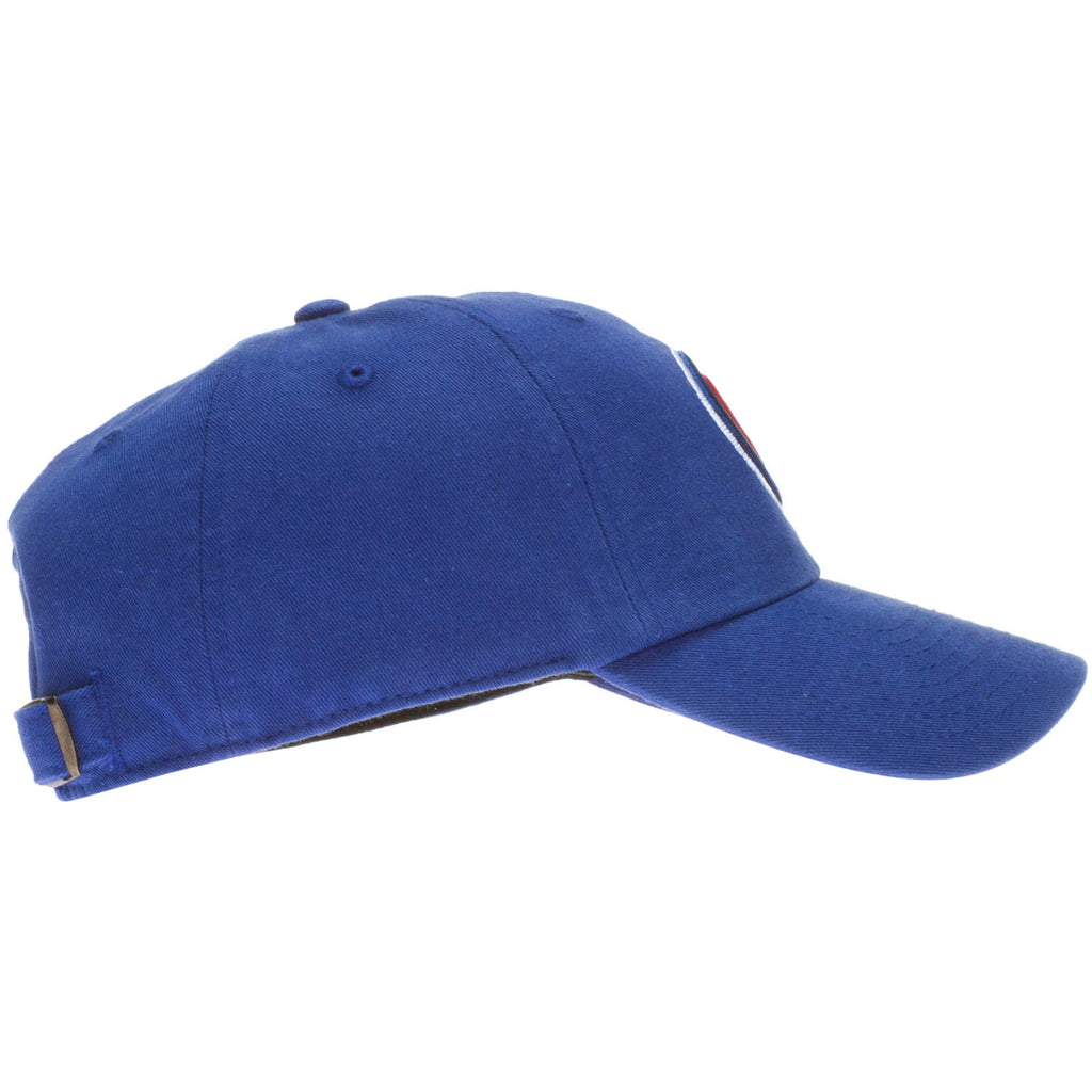Chicago Cubs Logo Royal 47' Clean Up Adjustable Hat product image 4, provided for visual reference and product detail review