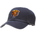 Chicago Bears Navy Adjustable Hat with Bear Face Logo product image 1, provided for visual reference and product detail