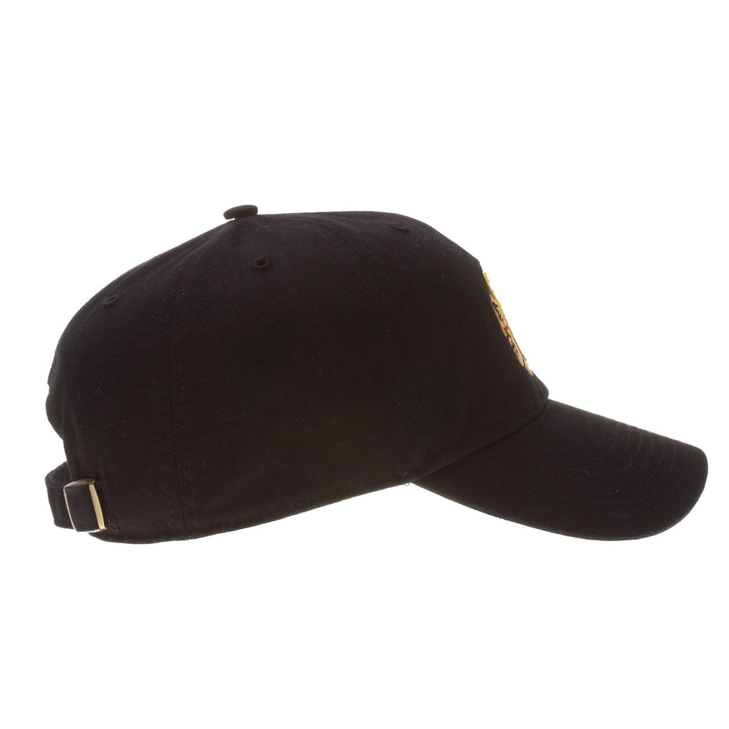 Chicago Blackhawks Black Indian Head Logo Adjustable Clean-Up Hat product image 4, provided for visual reference and product