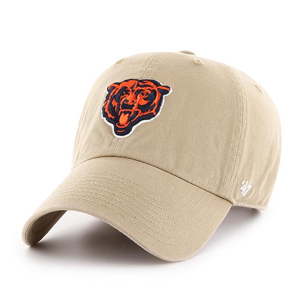 Chicago Bears Khaki Bear Head '47 Clean Up product image 1, provided for visual reference and product detail review