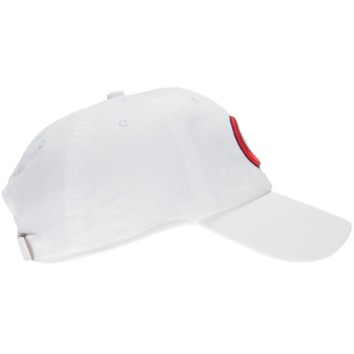 Chicago Cubs White Logo Clean-Up Adjustable Hat product image 4, provided for visual reference and product detail review